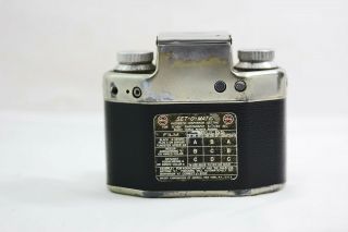 VINTAGE ANTIQUE BOLSEY MODEL C TLR CAMERA WITH 44MM F3.  2 LENS 1950 - 56 5