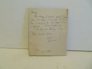 WWII WW2 Military Greeting Card Humorous TO MY SWEETHEART IN THE SERVICE 1942 3