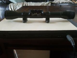 Vintage Weatherby Imperial Variable 2x To 7x Scope With Cross Hair German Made