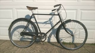 Vintage Raleigh Tourist 3 Speed Bicycle