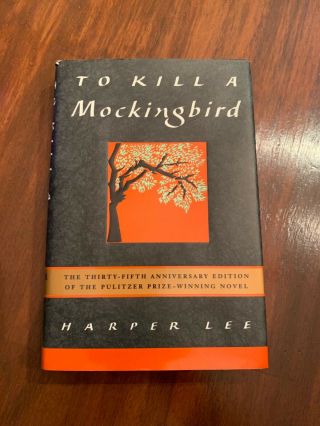1995 To Kill A Mockingbird Signed By Harper Lee 35th Anniversary Edition Rare