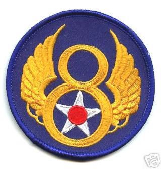 Usaaf Wwii 8th Air Force Wwii Usaaf 8th Air Force Bomber Sqn Shoulder Patch