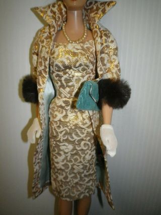 Vintage 5 Mattel Brunette Ponytail Barbie Doll 3