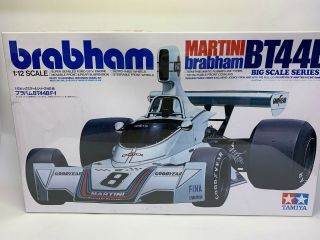 Tamiya 1/12 Vintage Brabham Bt44b Martini F1 Big Scale Model Kit Made In Japan