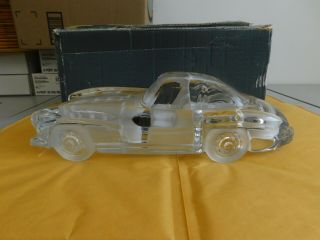 Daum Crystal Car Vintage Mercedes