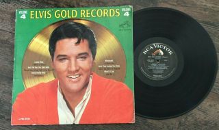 Elvis Presley Lp Gold Records Volume 4 U.  S.  Mono Lpm 3921 U.  S.  Mono Rare