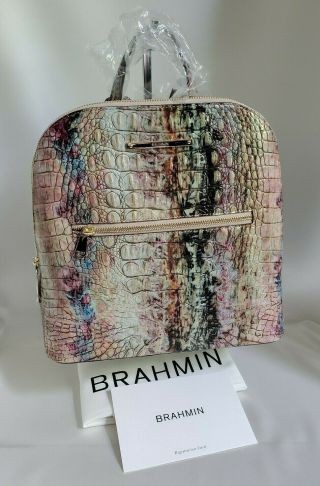 ❤️ Brahmin Opal Felicity Backpack - Rare 1 Of A Kind Pattern Htf Nwt❤