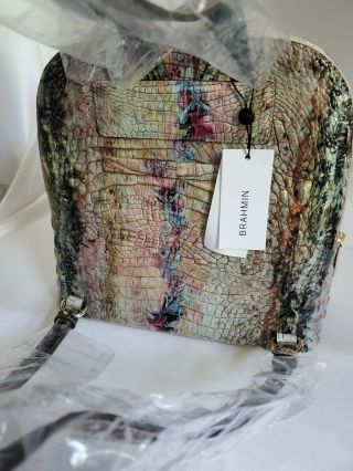 ❤️ BRAHMIN OPAL FELICITY BACKPACK - RARE 1 of a Kind Pattern HTF NWT❤ 6