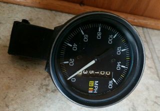 Vintage Stewart Warner Speedometer 824263 0 - 160 Mph