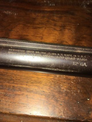 Remington Model 11 Barrel Built On Browning Patent Vintage Shape Improved 7