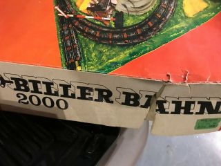 BILLER BAHN VERY RARE 2000 LAYOUT WITH TRAIN 2