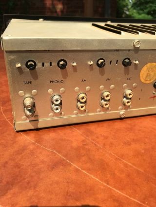 Vintage Ampex 402 Stereo Tube Preamplifier Tube Console Preamp - Rare 9
