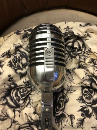 Vintage 1950s Electro - Voice 726 Cardyne I Microphone,  Nos 3 - Pin Connector