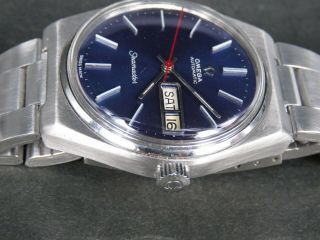 VINTAGE OMEGA SEAMASTER 1022 STAINLESS STEEL SWISS DAY DATE AUTOMATIC MENS WATCH 2