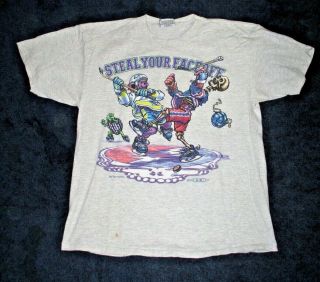 Vintage Lee Grateful Dead 1994 Steal Your Face Off T - Shirt Size Xl Pre - Owned