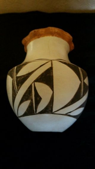Vintage Acoma Pueblo Pottery Native American Indian 3