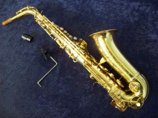 VINTAGE CONN SHOOTING STARS ALTO SAXOPHONE,  CONN CASE,  BONUS 2