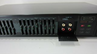 AKAI Vintage Stereo Graphic Equalizer (Model EA - A2) With Front Input 3
