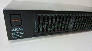 AKAI Vintage Stereo Graphic Equalizer (Model EA - A2) With Front Input 4