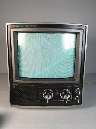 Rare Vintage May 1976 Sony Trinitron Kv - 9200 9 " Television Color Tv Receiver