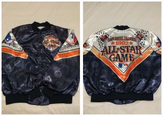 Vtg 90s Chalk Line 1992 Mlb All Star Game San Diego Padres Fanimation Jacket Xl