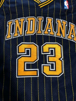 Vintage Ron Artest Indiana Pacer Jersey Champion Brand 4