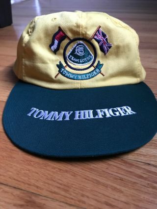 Vintage Tommy Hilfiger Team Lotus Hat