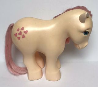 Vintage 1981 Hasbro Romper Room My Pretty Pony Horse Peachy Hearts