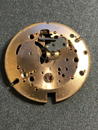 Vintage Omega Cal 563 Seamaster Watch Movement Dial Parts Repair Date Display 5