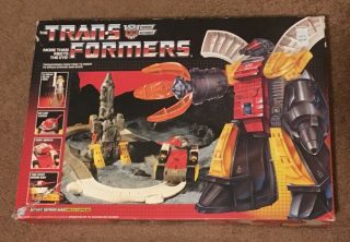 Transformers Omega Supreme Complete Set G1 Vintage 1985 Box Moves