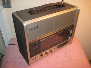 Vintage Sony 13 Band AM FM Shortwave Radio Receiver CRF - 150 Old Transistor c1970 2