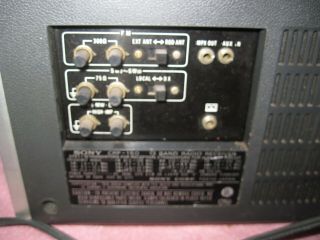 Vintage Sony 13 Band AM FM Shortwave Radio Receiver CRF - 150 Old Transistor c1970 6