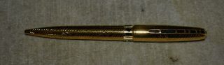 RARE 2001 LIMITED EDITION S.  T.  DUPONT GOLD AFRIKA BALL POINT PEN W/BOX,  PAPERS 10