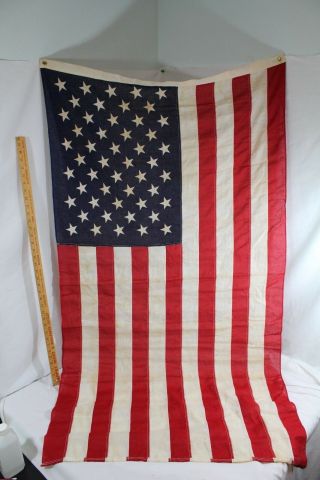 Vintage Pioneer American Flag 100 Cotton By Valley Forge Flag Co.
