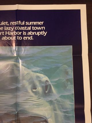 GREAT WHITE 1981 ONE SHEET CAMPAIGN A VINTAGE MOVIE POSTER 3