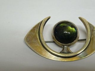 Vintage Finnish Finland 916H Silver Brooch - Helsinki 1962 - Kalevala Koru 3