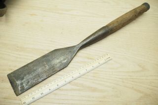 Vintage 3” Timber Framing Slick Chisel Marked Horton York