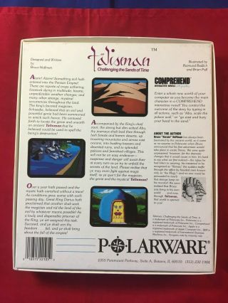 Talisman - Polarware - PC DOS - Complete in Big Box - Rare Vintage game 2