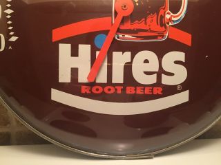 Hires Rootbeer Thermometer soda pop sign Vintage pop sign 2