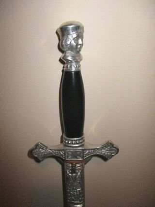 Vintage Ceremonial Sword Sabre & Sheath Knight 