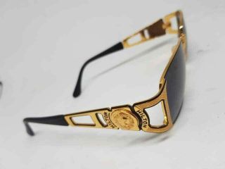 RARE HILTON PICADILLY 957 SUNGLASSES GOLD SQUARE STYLE VINTAGE ITALY 6