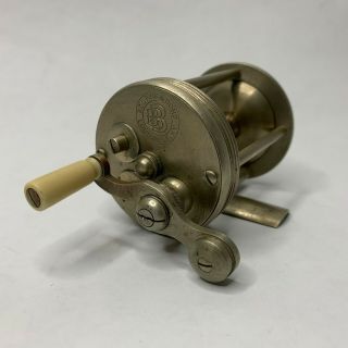 Vtg Bourne & Bond Casting Fishing Reel Louisville Ky Rare Vhtf