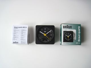 Nos Vtg 90s Braun Alarm Clock 3855 Ab 1a Dietrich Lubs Germany Modernist Rams 1