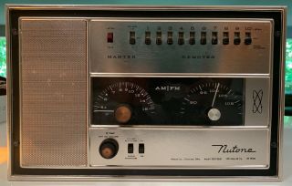 Vintage 50s 60s Nu Tone Intercom System Am/fm Radio Mid Century Modern Atomic