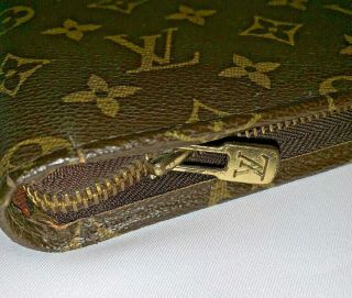 RARE Vintage Authentic Louis Vuitton Agenda Porfolio Notebook Monogram Accessory 4