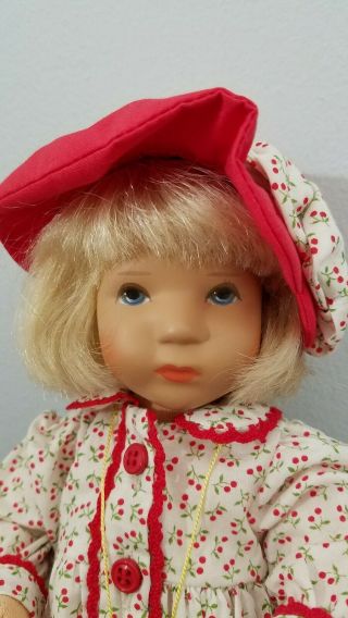 Kathe Kruse Cloth Doll Monica 10 In Limited Edition 4