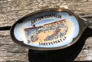 Rare 1910’s Shreveport Louisiana Cotton Compress Enamel Orleans