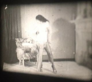 Vtg 1950’s Boudoir Beauties High Heels Nylons Irving Klaw 16mm Stag Film Sample 7