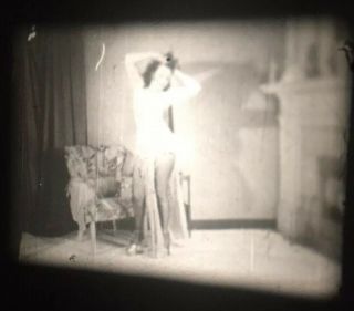 Vtg 1950’s Boudoir Beauties High Heels Nylons Irving Klaw 16mm Stag Film Sample 8