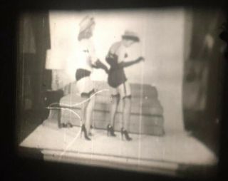 Vtg 1950’s Boudoir Beauties High Heels Nylons Irving Klaw 16mm Stag Film Sample 9